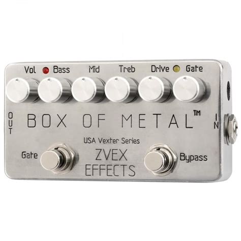 zvex box of metal bass|Zvex Box of Metal USA Vexter .